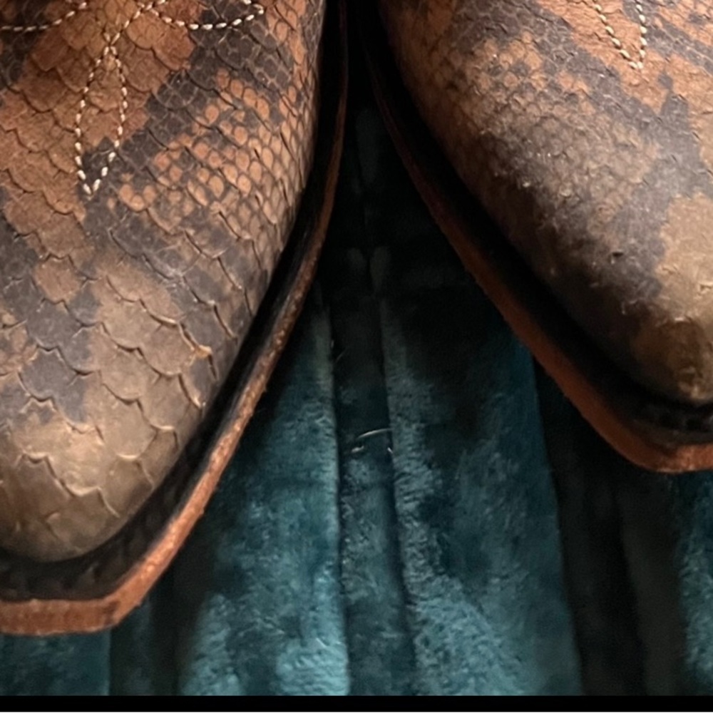 Liberty Black Python Print Bootie. - image 6